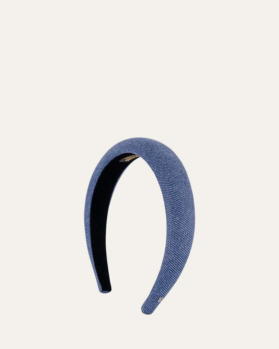 Brass Denim Headband